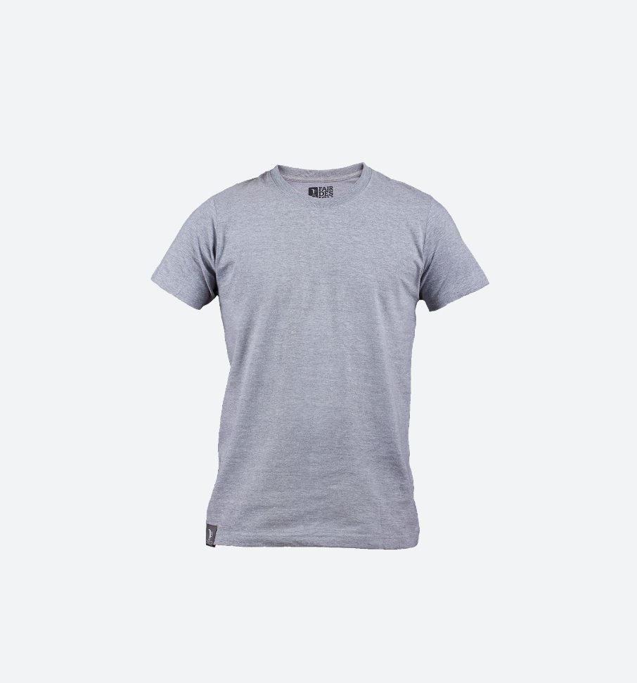 تیشرت نقرهای ساده